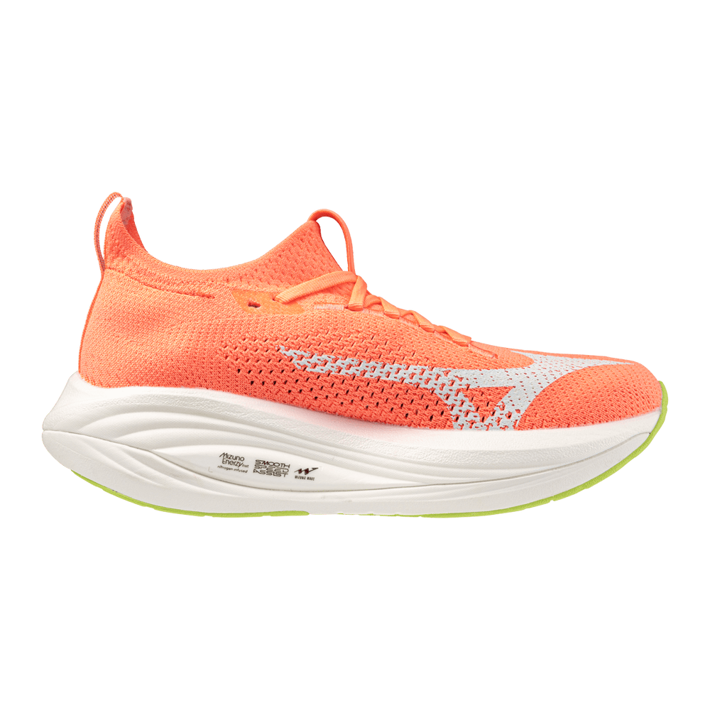 Mizuno Neo Vista 3 Women's Flamingo Coral/White/Lime Pulp - Run Vault