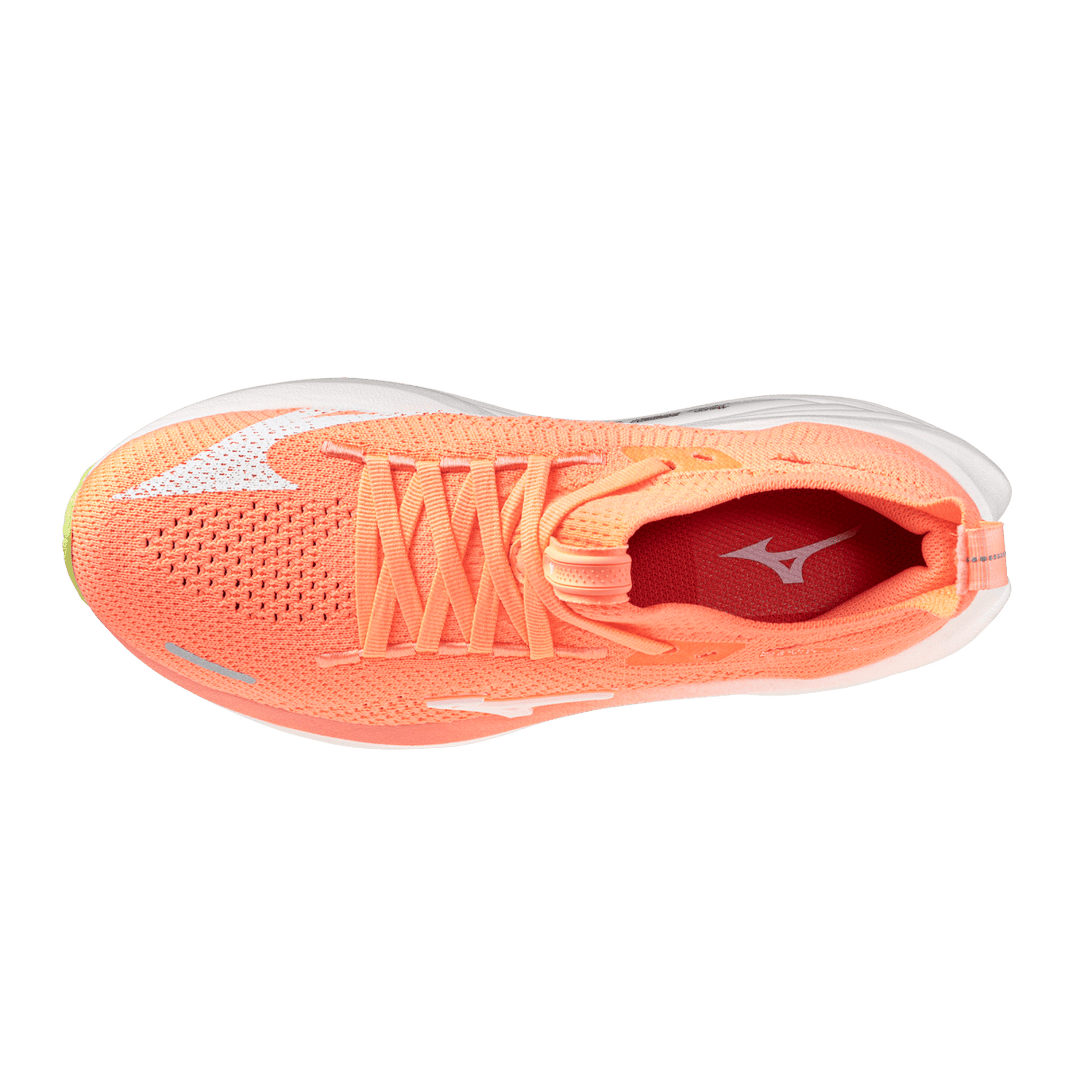 Mizuno Neo Vista 3 Women's Flamingo Coral/White/Lime Pulp - Run Vault