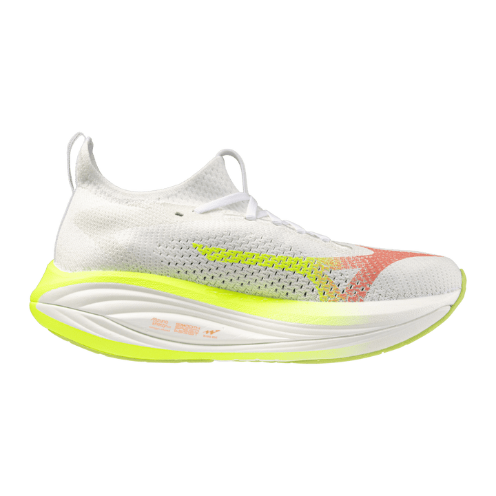 Mizuno Neo Vista 3 Women's White/Flamingo Coral/Lime Pulp - Run Vault