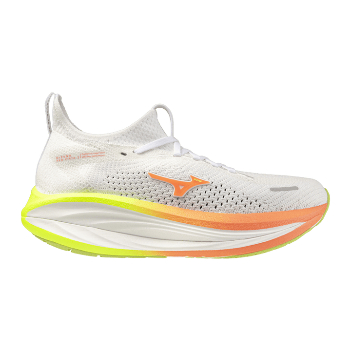 Mizuno Neo Vista 3 Women's White/Flamingo Coral/Lime Pulp - Run Vault