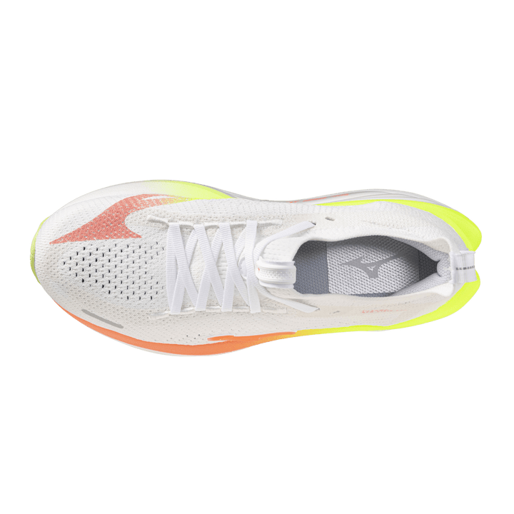 Mizuno Neo Vista 3 Women's White/Flamingo Coral/Lime Pulp - Run Vault