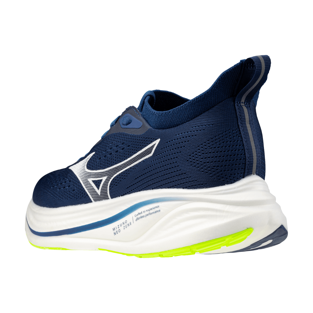 Mizuno Neo Zen 2 Men's Estate Blue/White/Lightning Yellow - Run Vault