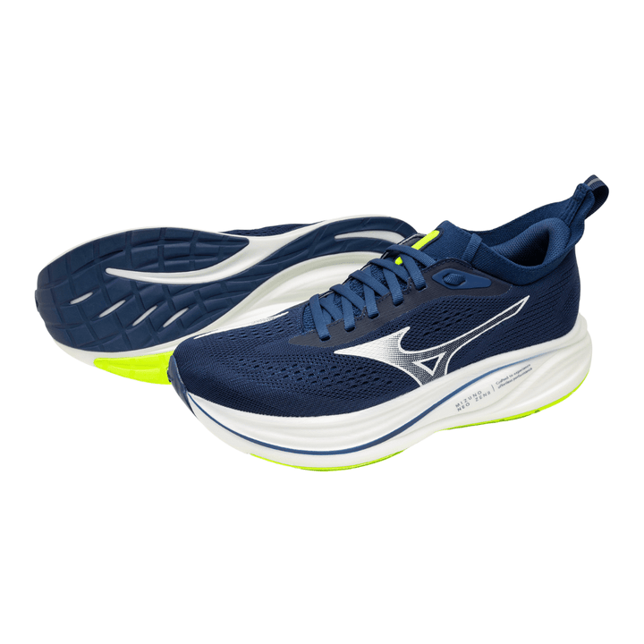 Mizuno Neo Zen 2 Men's Estate Blue/White/Lightning Yellow - Run Vault