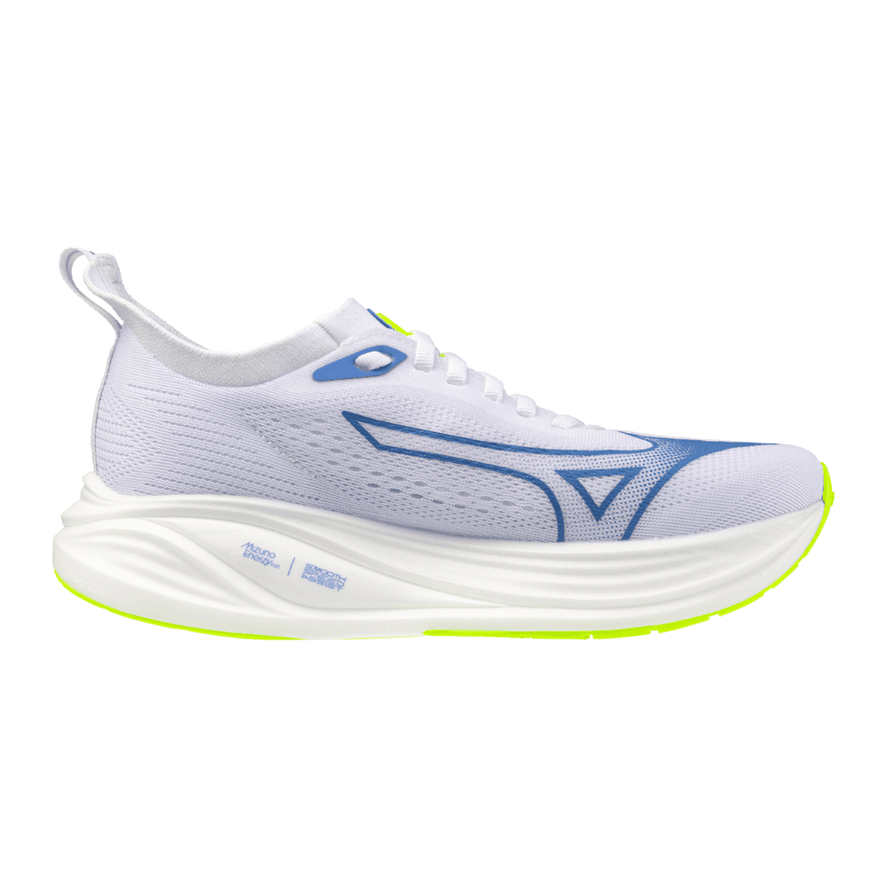 Mizuno Neo Zen 2 Women's White/Ultramarine/Lightning Yellow - Run Vault