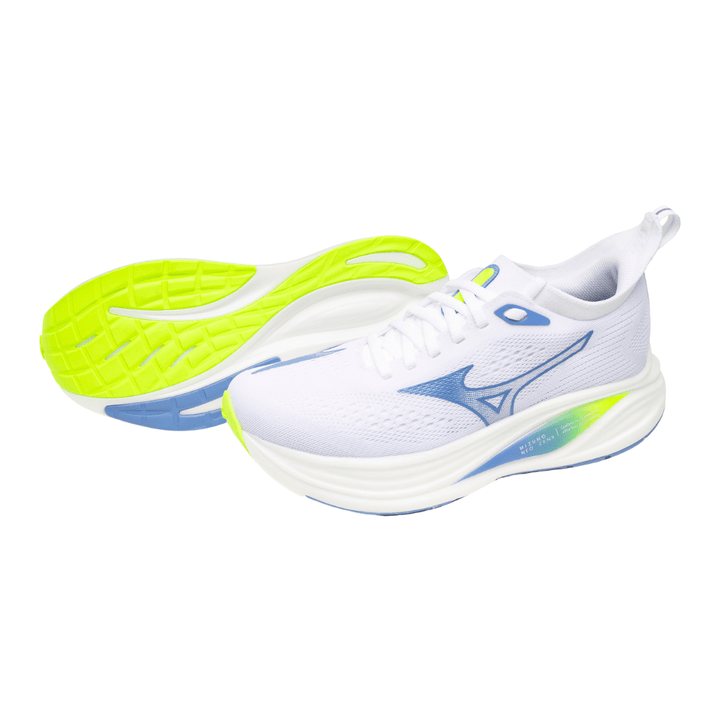 Mizuno Neo Zen 2 Women's White/Ultramarine/Lightning Yellow - Run Vault
