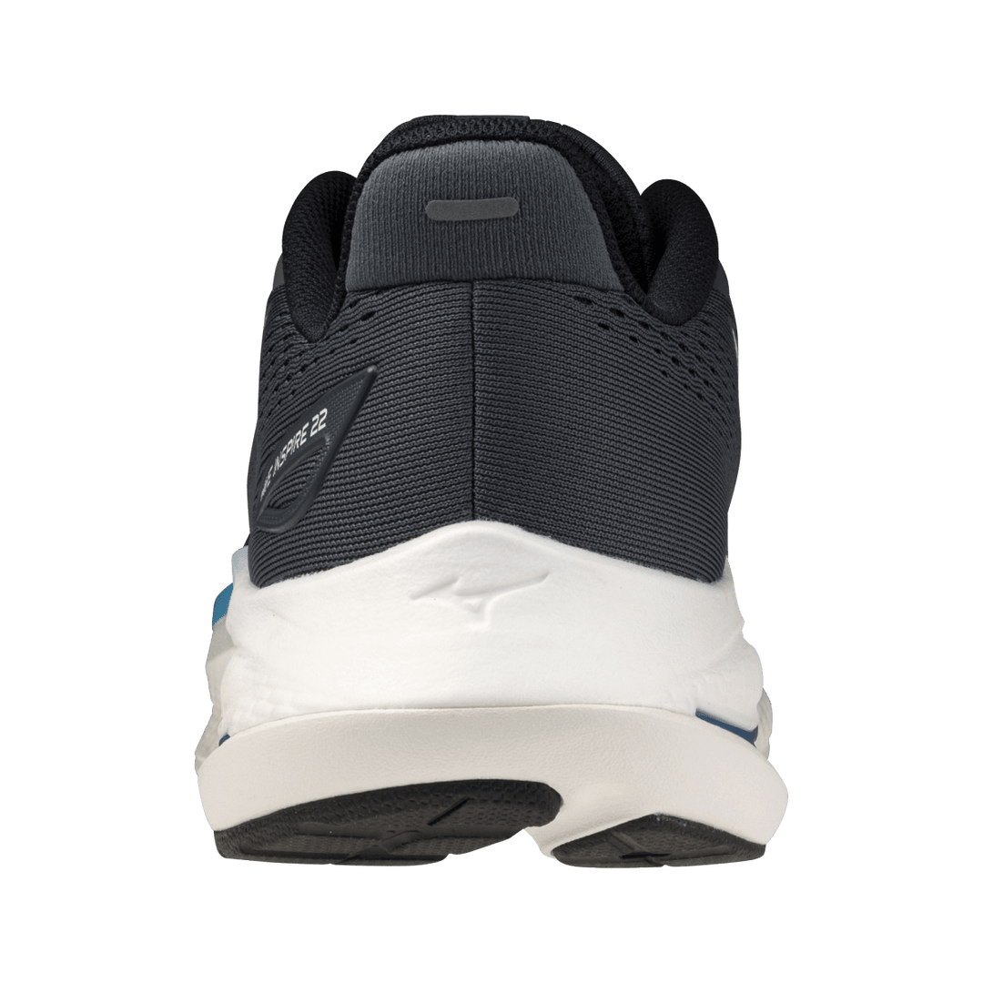 Mizuno Wave Inspire 22 Men's Slate/Blue/White WIDE 2E - Run Vault