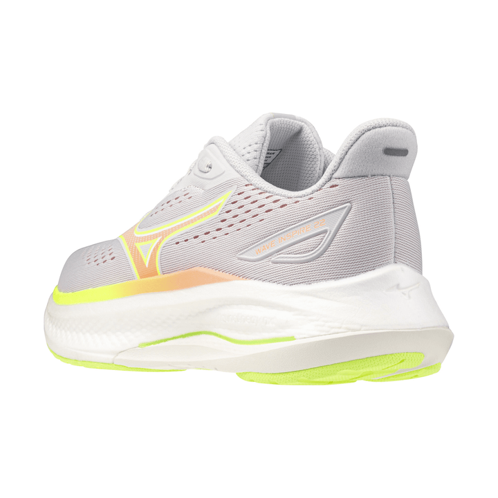 Mizuno Wave Inspire 22 Women's Cloudscape/Desert/lime - Run Vault