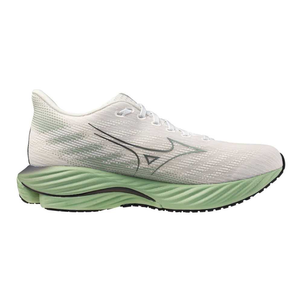 Mizuno - Wave Rider 28 - Men's - Snow White - Run Vault