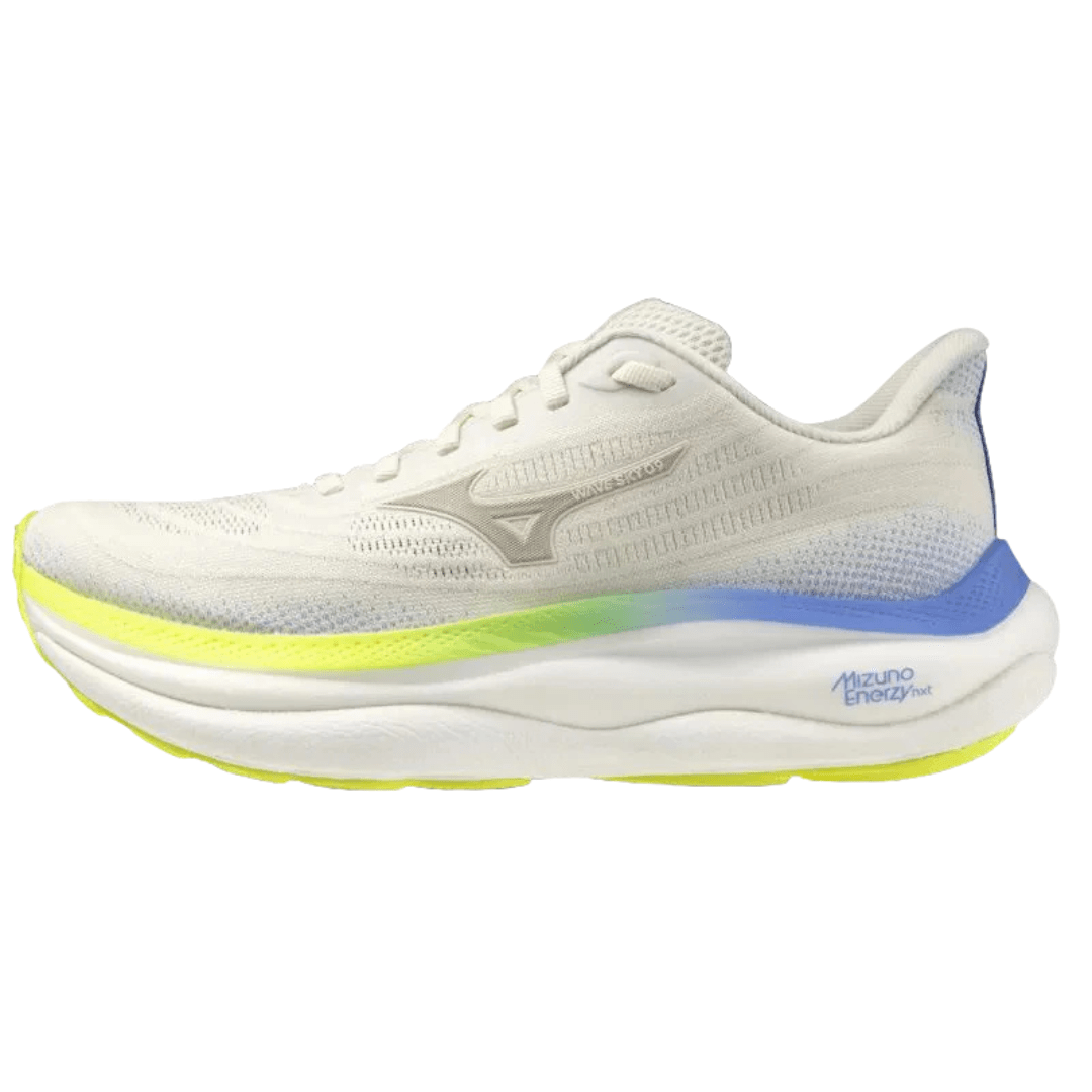 Mizuno Wave Sky 9 Women's Snow White/Silver Birch/Ultramarine - Run Vault