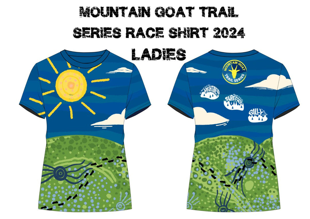 Mountain Goat Trail Series Race and Training Shirt - Womens - Run Vault
