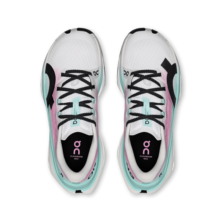 On Running Cloudboom Max Womens White/Celeste - Run Vault