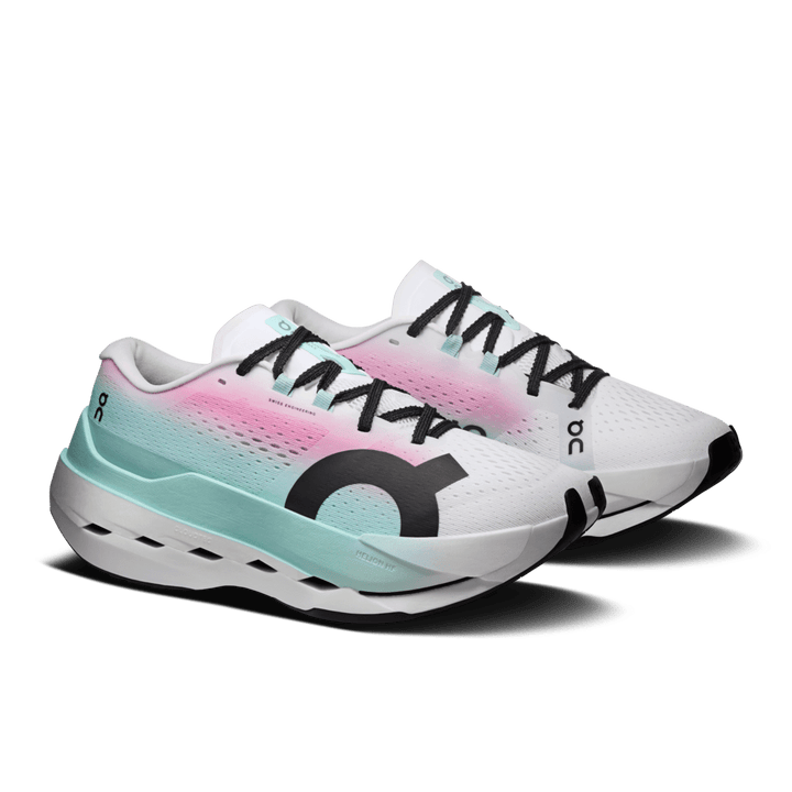 On Running Cloudboom Max Womens White/Celeste - Run Vault