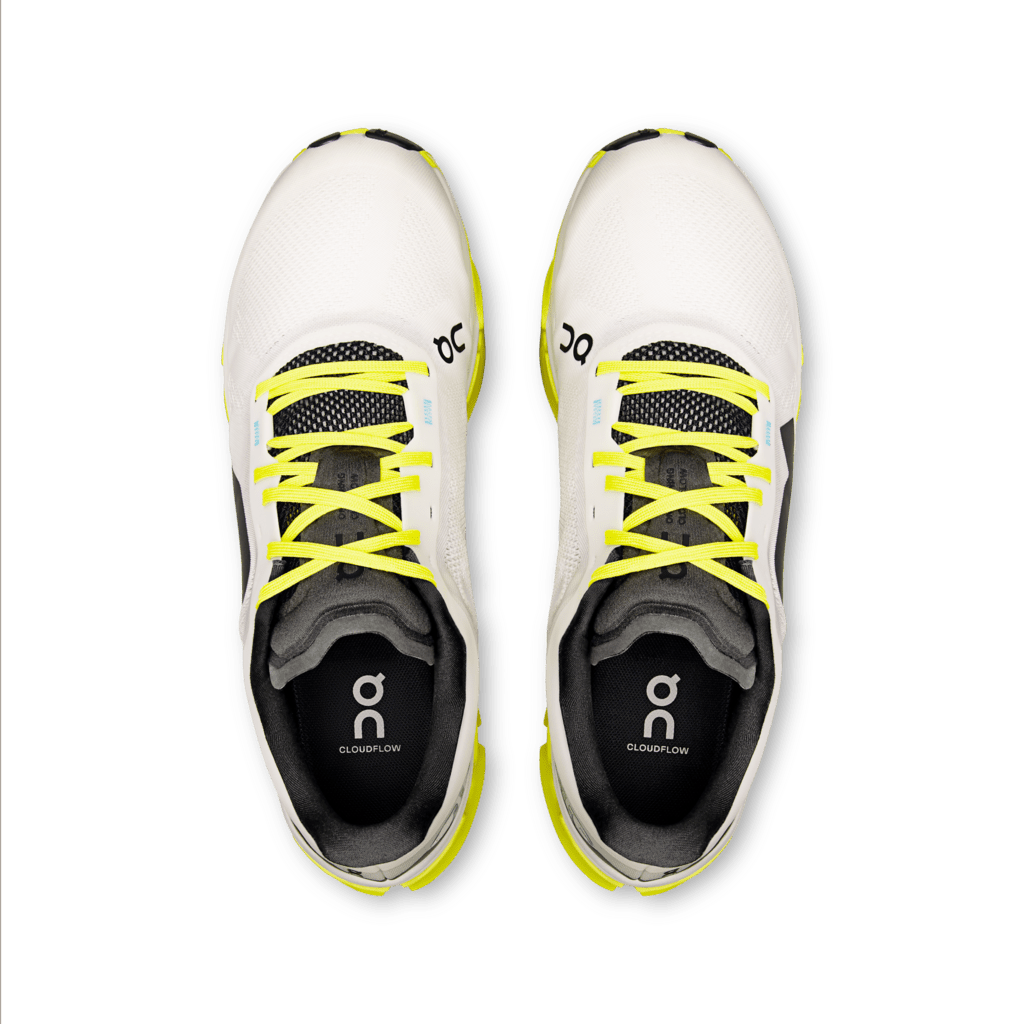 On Running - Cloudflow 5 - Mens - White/Lime - Run Vault