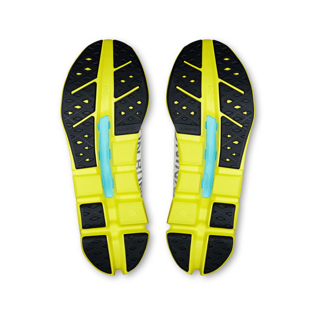 On Running - Cloudflow 5 - Mens - White/Lime - Run Vault