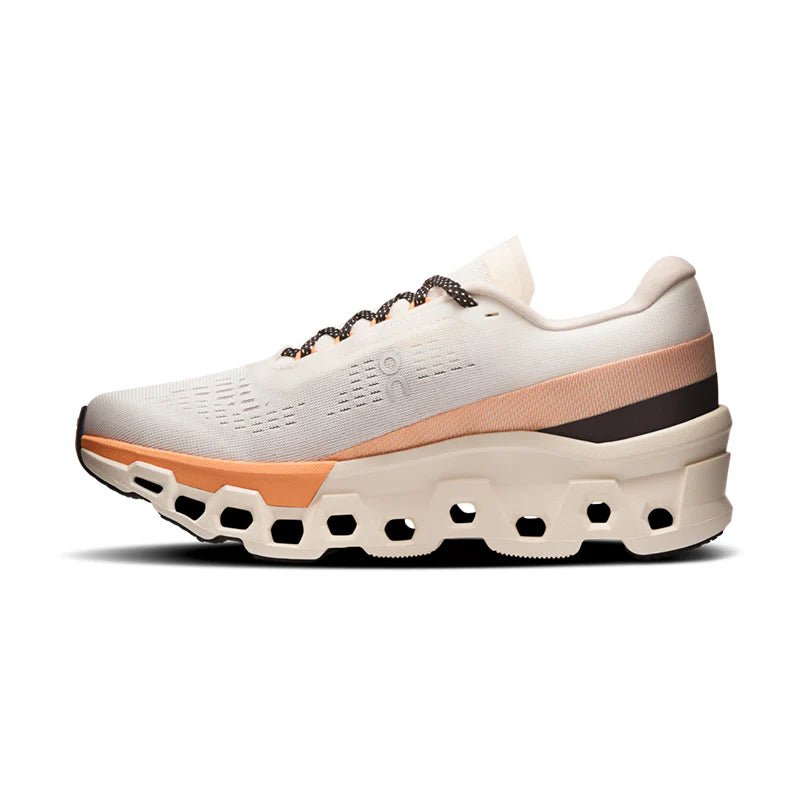 On Running - Cloudmonster 2 - Women's - Ivory/Tangerine - Run Vault