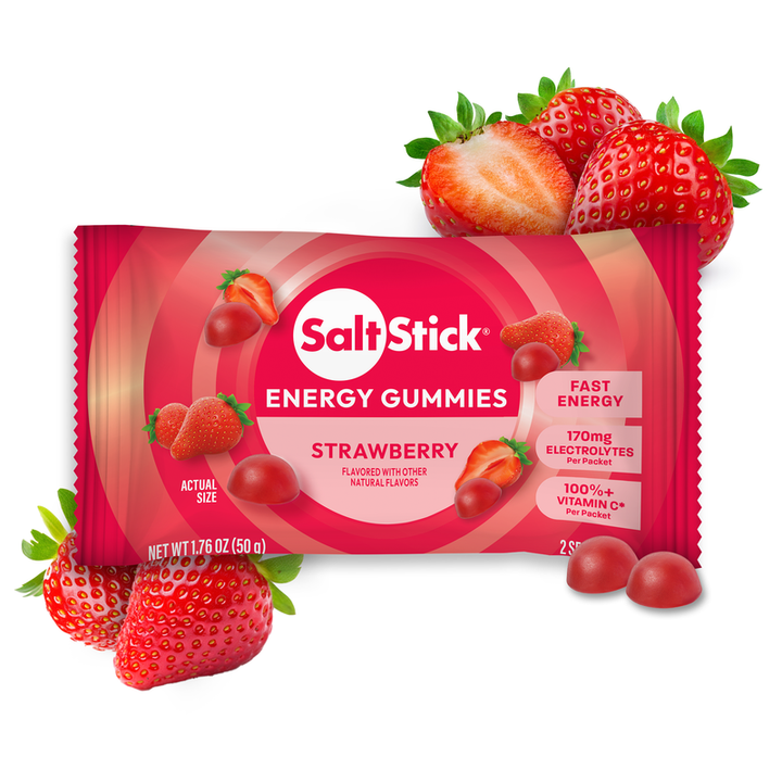 SaltStick Energy Gummies - Strawberry