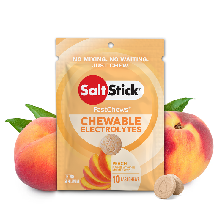 SaltStick Fastchews Single Serve - Peach