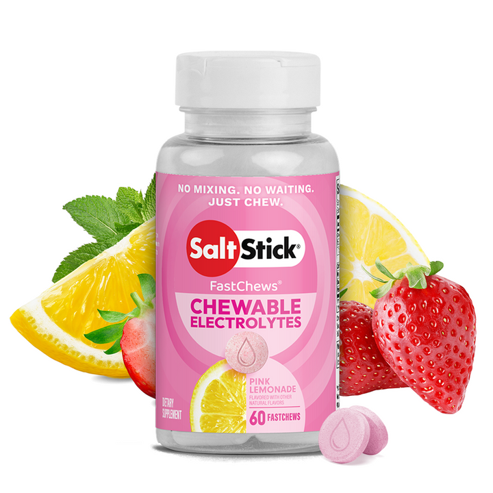 SaltStick Fastchews 60ct Bottle - Pink Lemonade