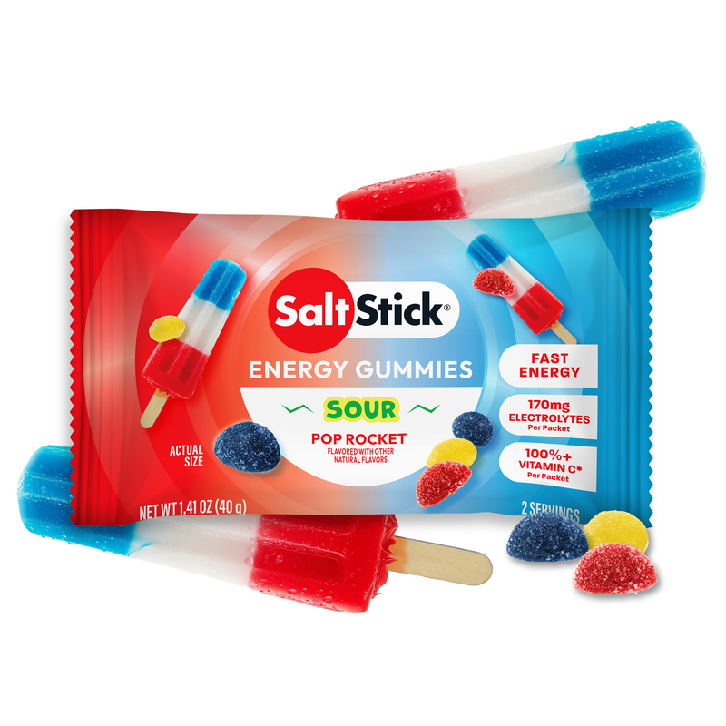 SaltStick Energy Gummies - Sour Pop Rocket