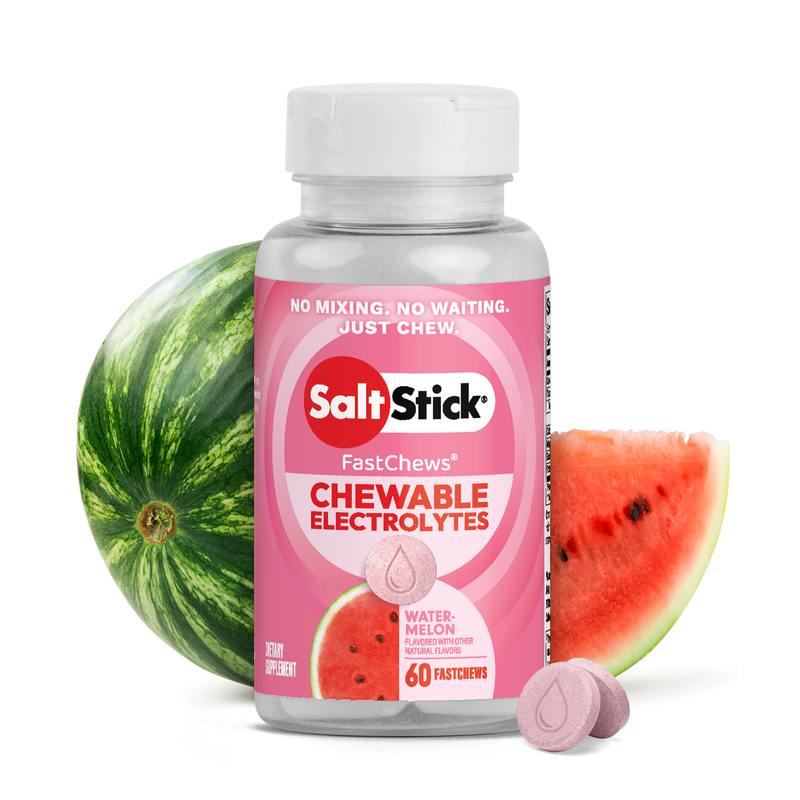 SaltStick Fastchews 60ct Bottle - Watermelon