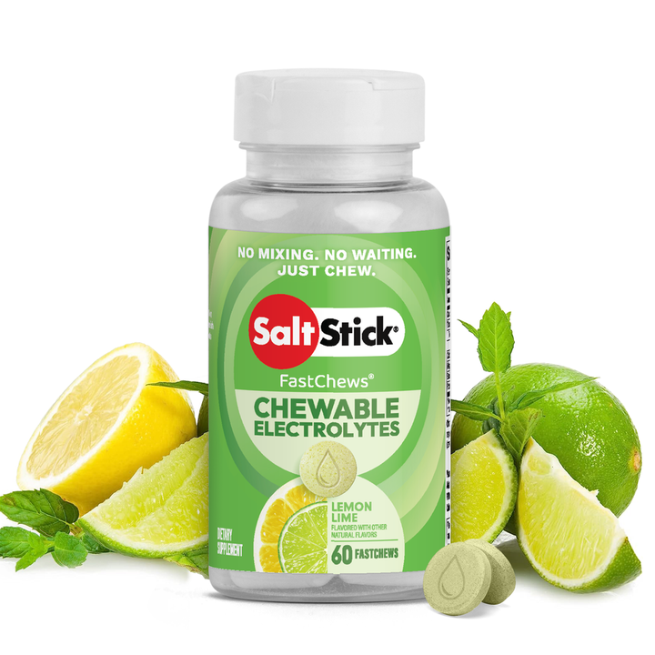 SaltStick Fastchews 60ct Bottle - Lemon-Lime