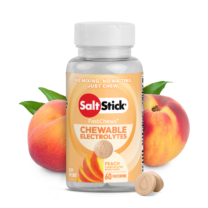 SaltStick Fastchews 60ct Bottle - Peach