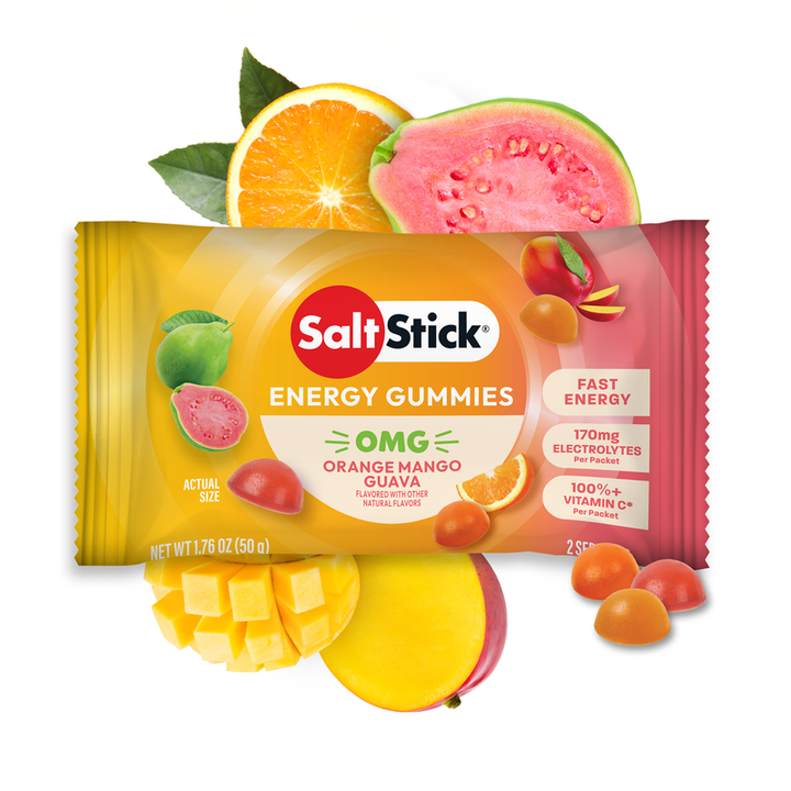 SaltStick Energy Gummies - OMG! (Orange, Mango, Guava)
