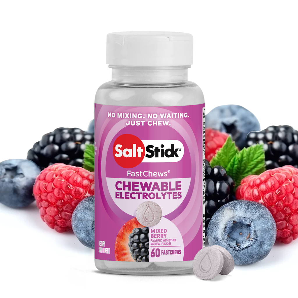 SaltStick Fastchews 60ct Bottle - Mixed Berry