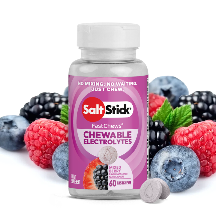 SaltStick Fastchews 60ct Bottle - Mixed Berry