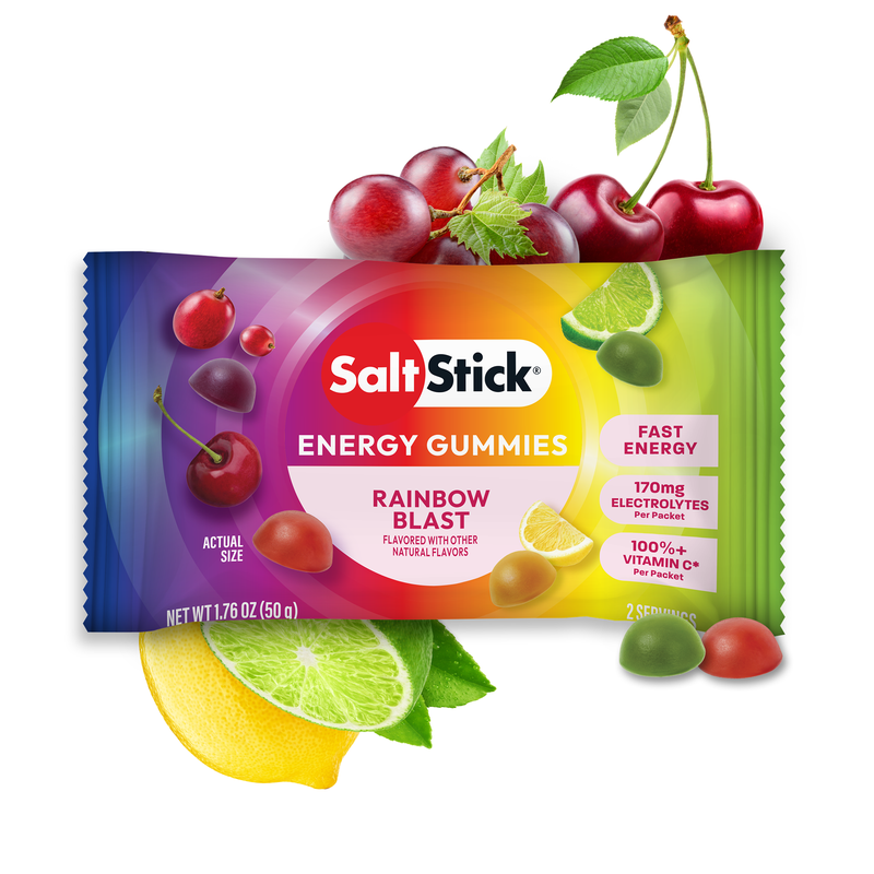 SaltStick Energy Gummies - Rainbow Blast