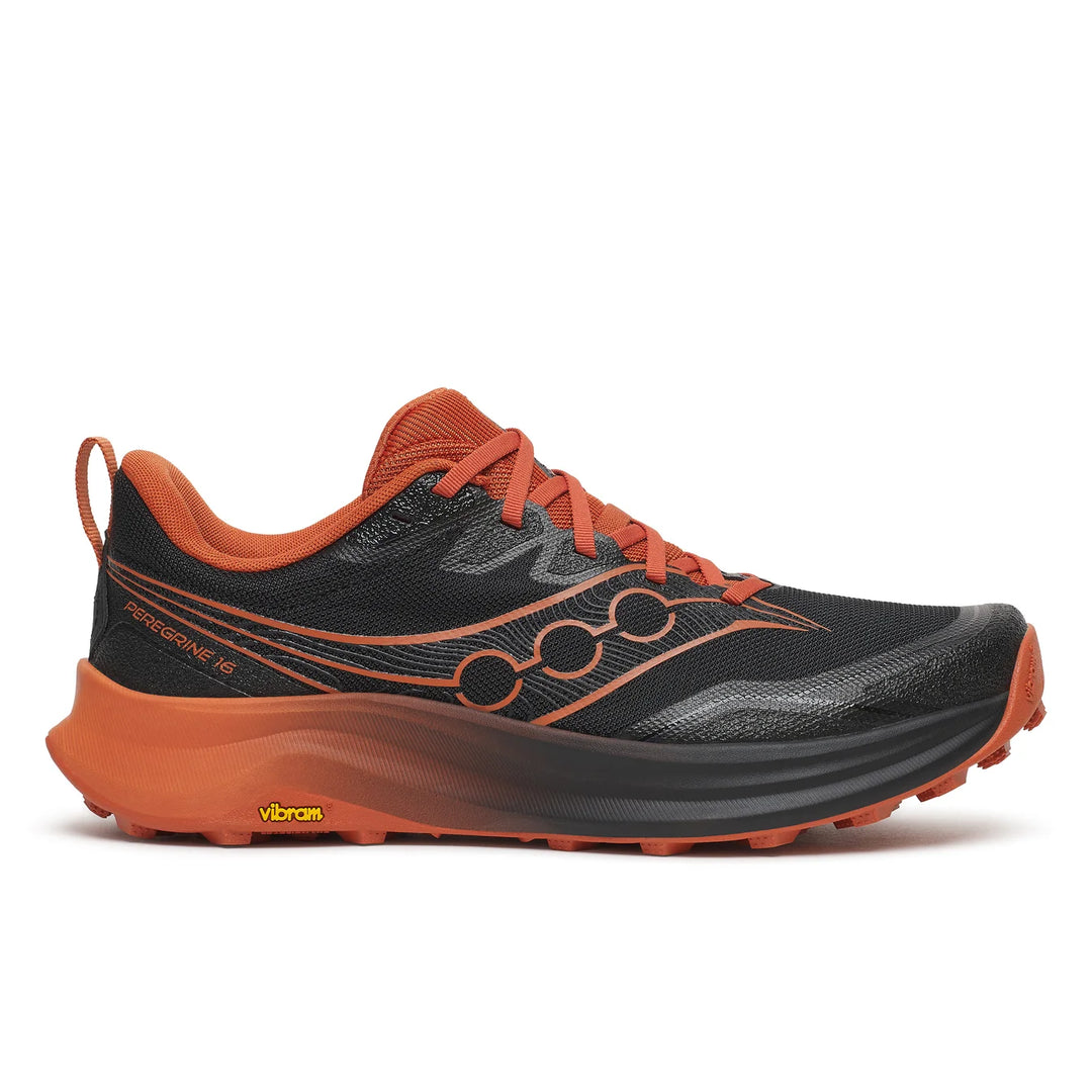 Saucony Peregrine 16 Men's Black/Rust