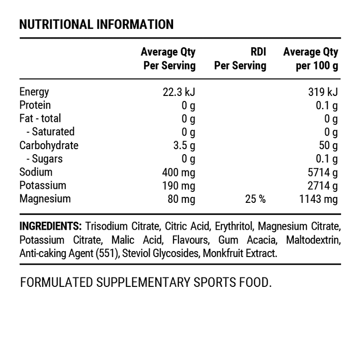 Pillar Performance Electrolyte Hydration - Run Vault