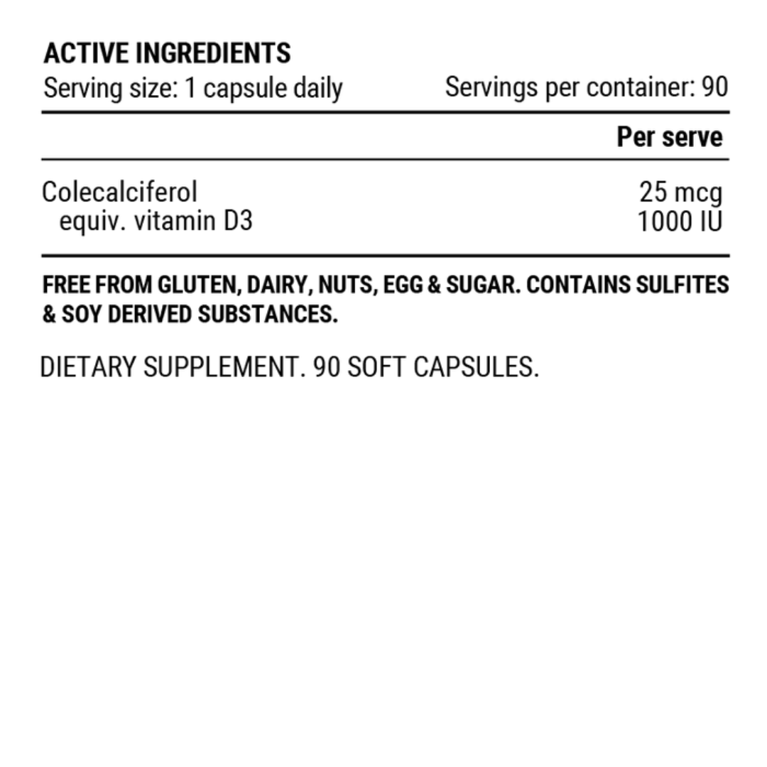 Pillar Performance - Vitamin D3 - Run Vault
