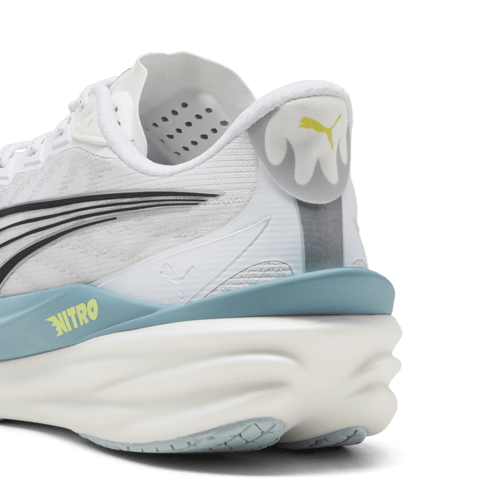Puma Deviate Nitro 4 Men's Puma White/Fresh Water - Run Vault