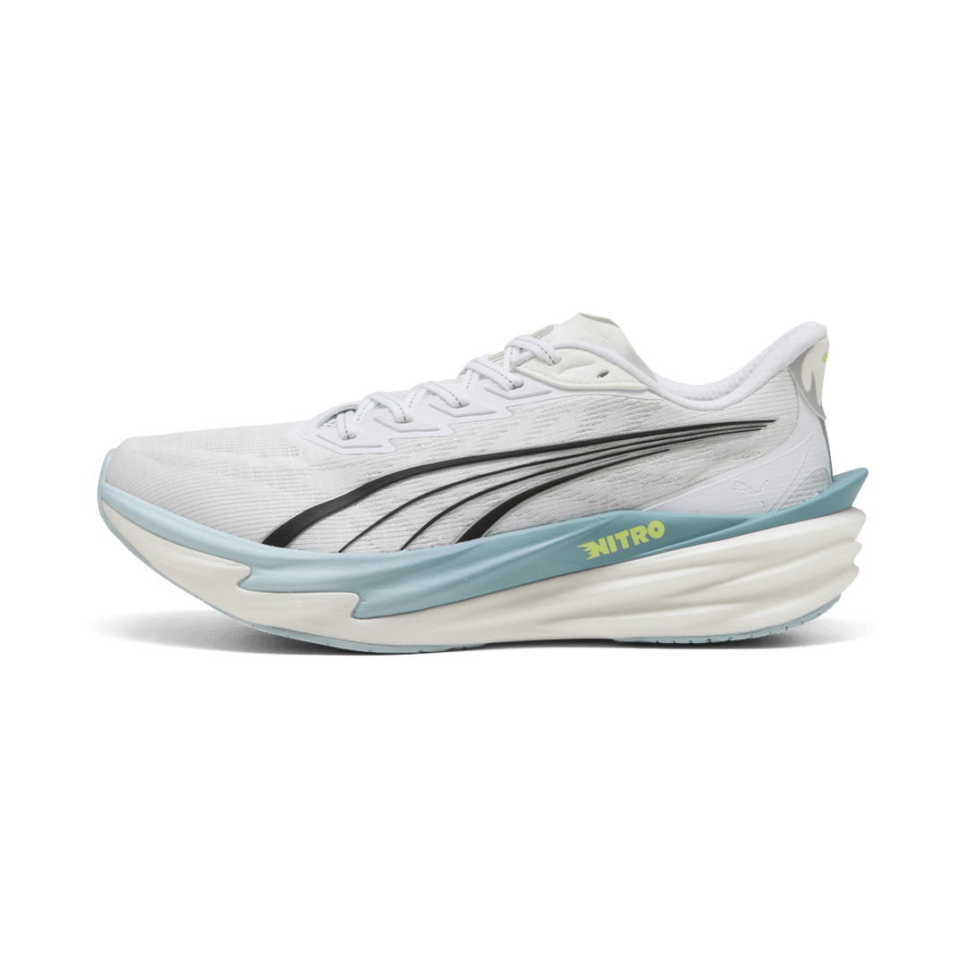 Puma Deviate Nitro 4 Men's Puma White/Fresh Water - Run Vault