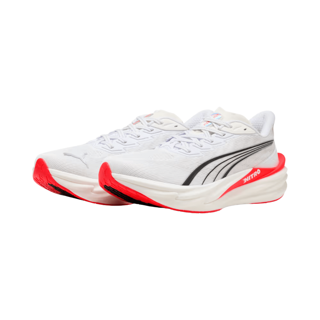 Puma Deviate Nitro 4 Men's Puma White/Ultra Red - Run Vault