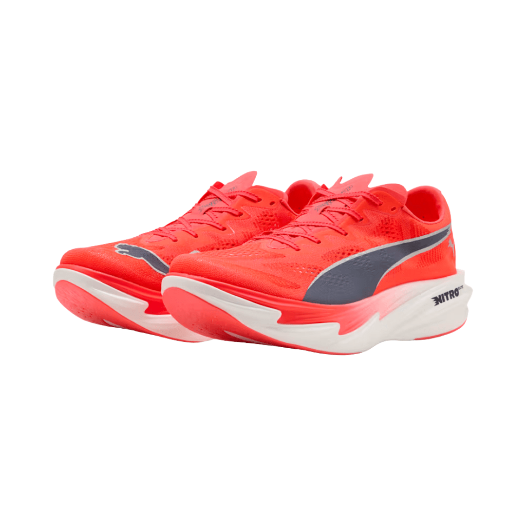 Puma Deviate Nitro Elite 4 Men's Ultra Red/Inky Depths - Run Vault