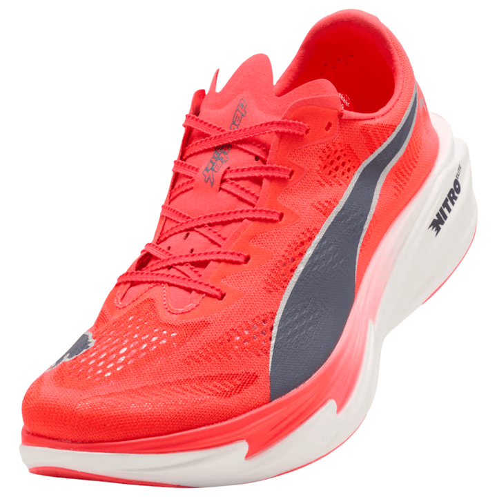 Puma Deviate Nitro Elite 4 Men's Ultra Red/Inky Depths - Run Vault