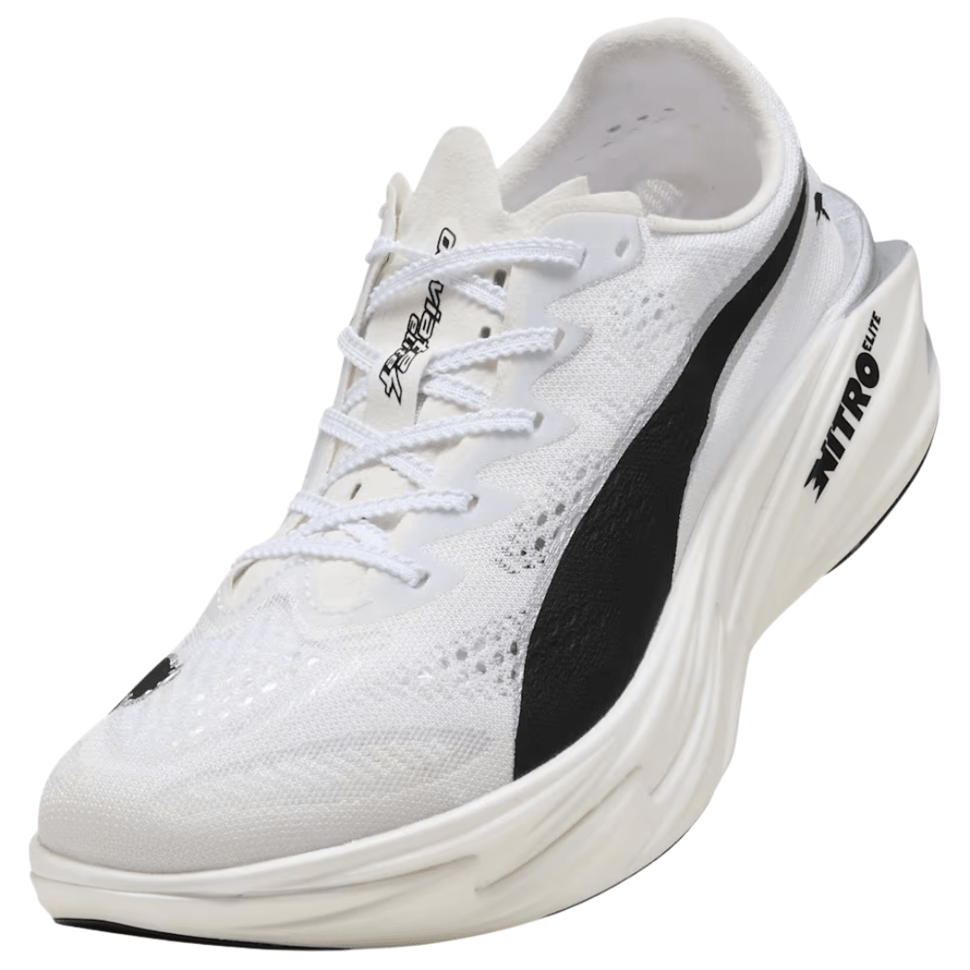 Puma Deviate Nitro Elite 4 Women's Puma White/Puma Black - Run Vault