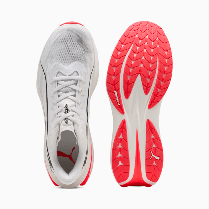 Puma Deviate Pure Nitro Men's White/Ultra Red - Run Vault