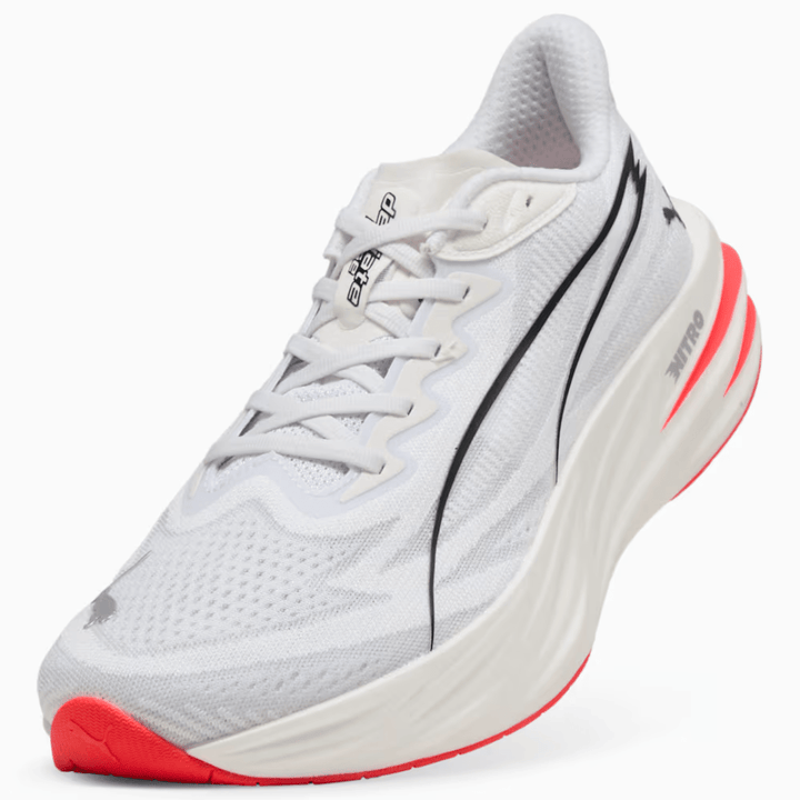 Puma Deviate Pure Nitro Men's White/Ultra Red - Run Vault