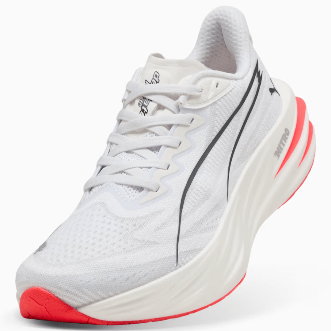 Puma Deviate Pure Nitro Women's White/Ultra Red - Run Vault