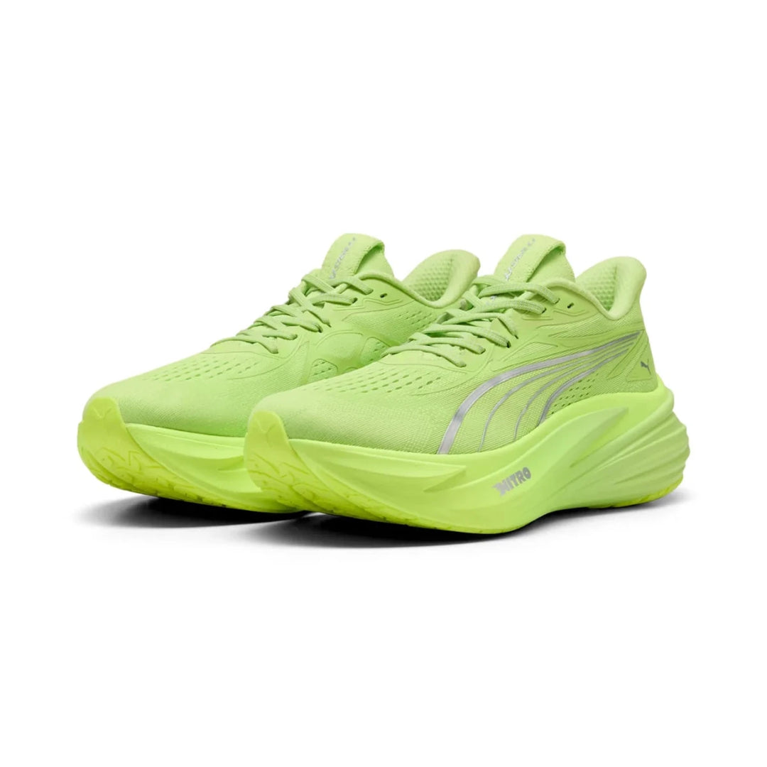 Puma MagMax Nitro 2 Men's Sunny Lime/Puma Silver - Run Vault