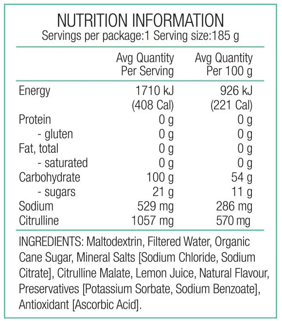 Pure Performance Race Energy Gel 100g Carb - Run Vault