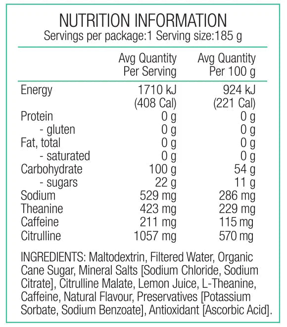 Pure Performance Race Energy Gel 100g Carb - Run Vault
