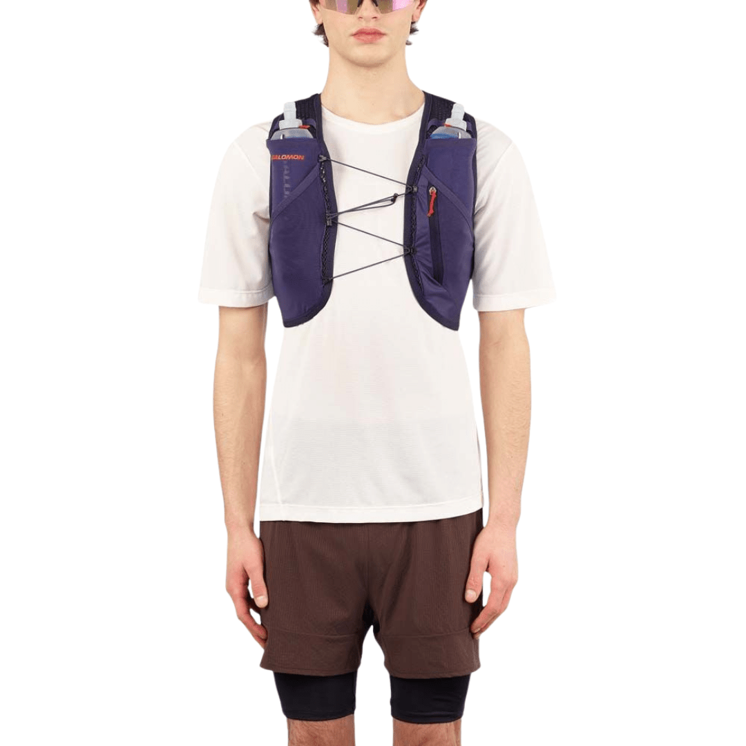 Salomon - Active Skin 4 GRVL Set Hydration Vest (Unisex) - Run Vault