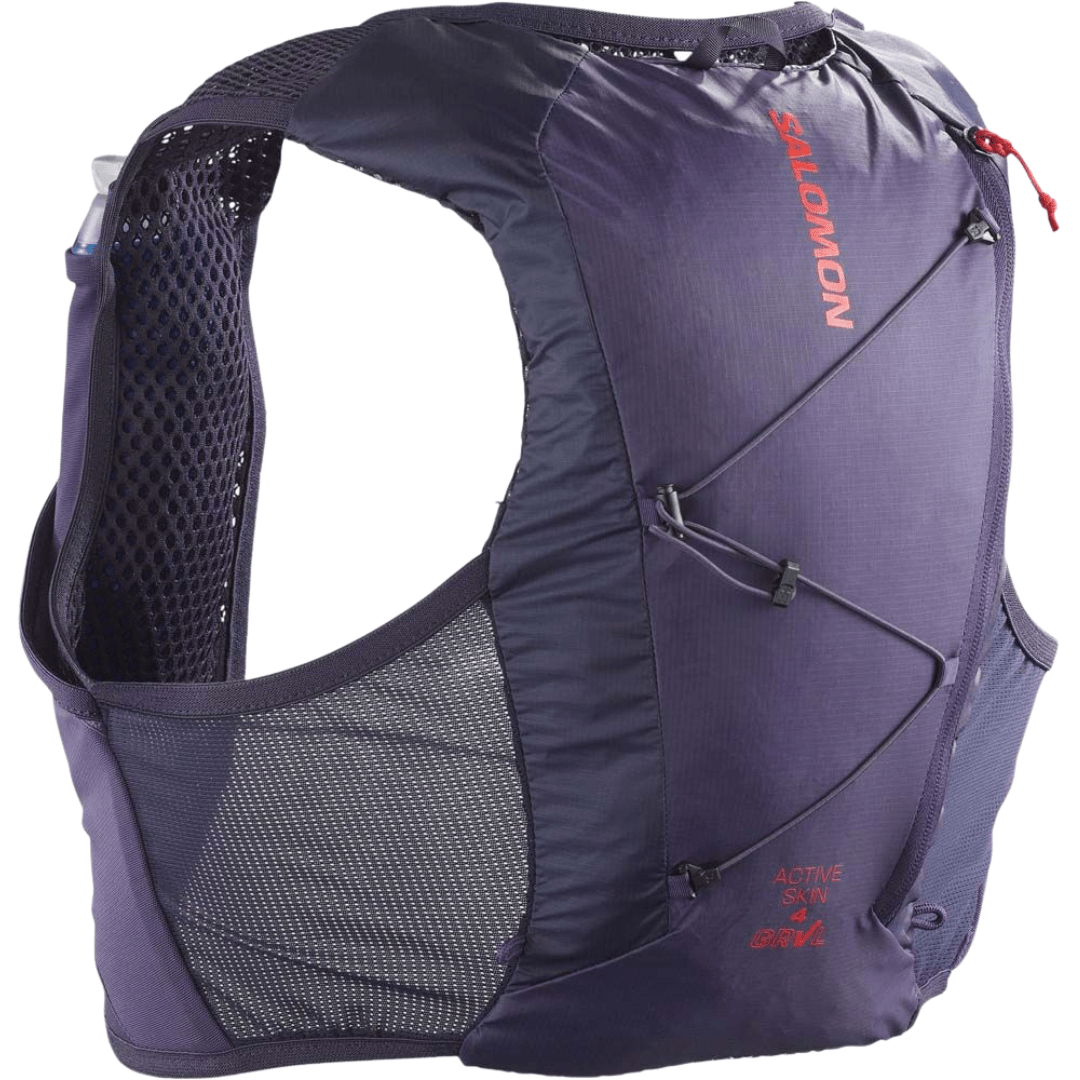 Salomon - Active Skin 4 GRVL Set Hydration Vest (Unisex) - Run Vault