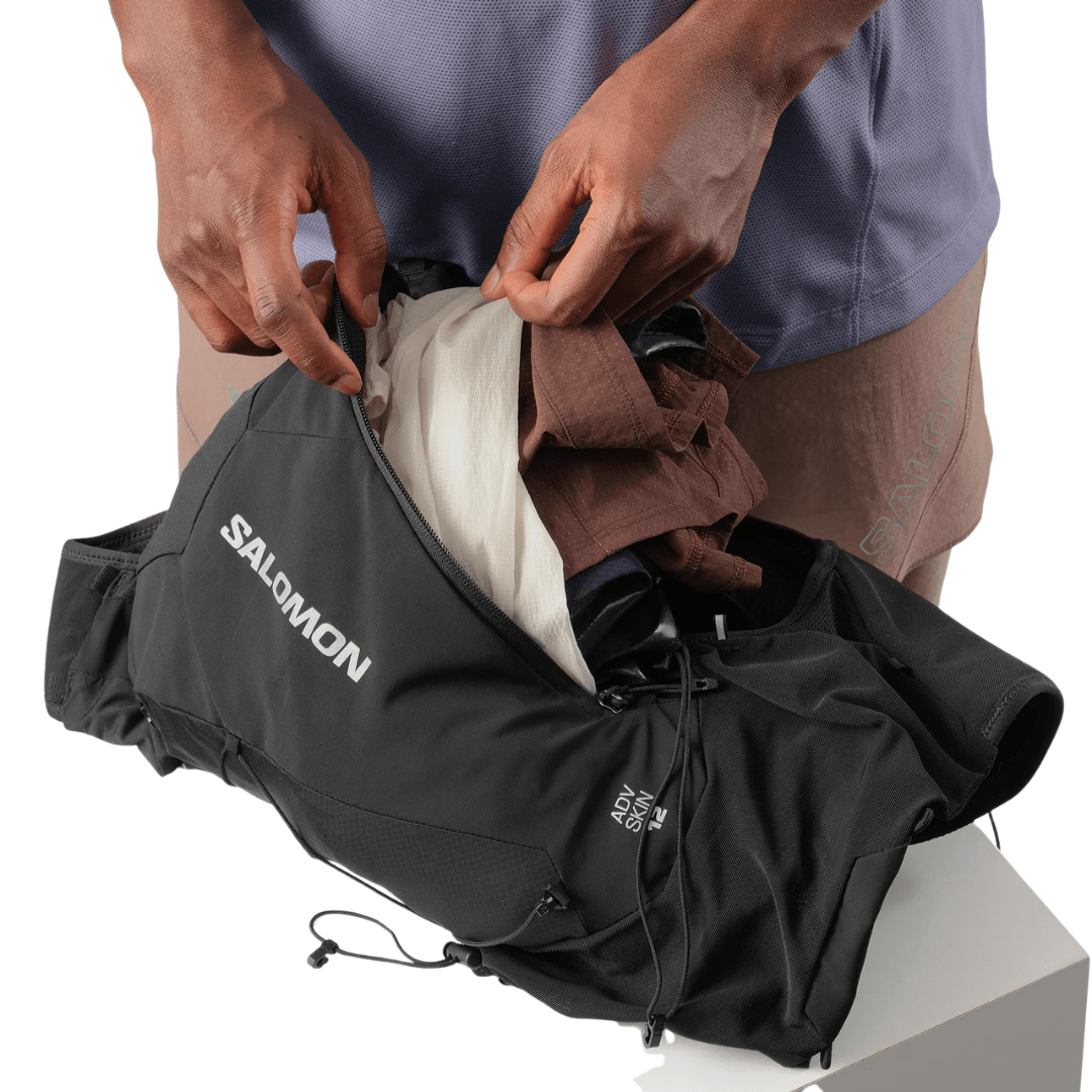 Salomon ADV Skin 12 Hydration Vest Alloy/Gray Violet/Spellbound - Run Vault