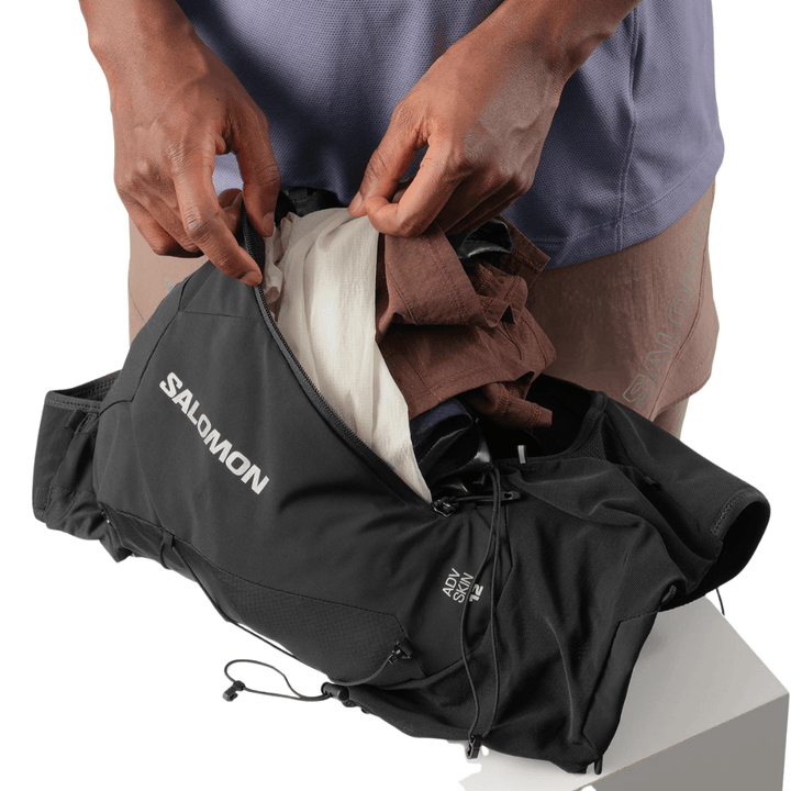Salomon ADV Skin 12 Hydration Vest Alloy/Gray Violet/Spellbound - Run Vault