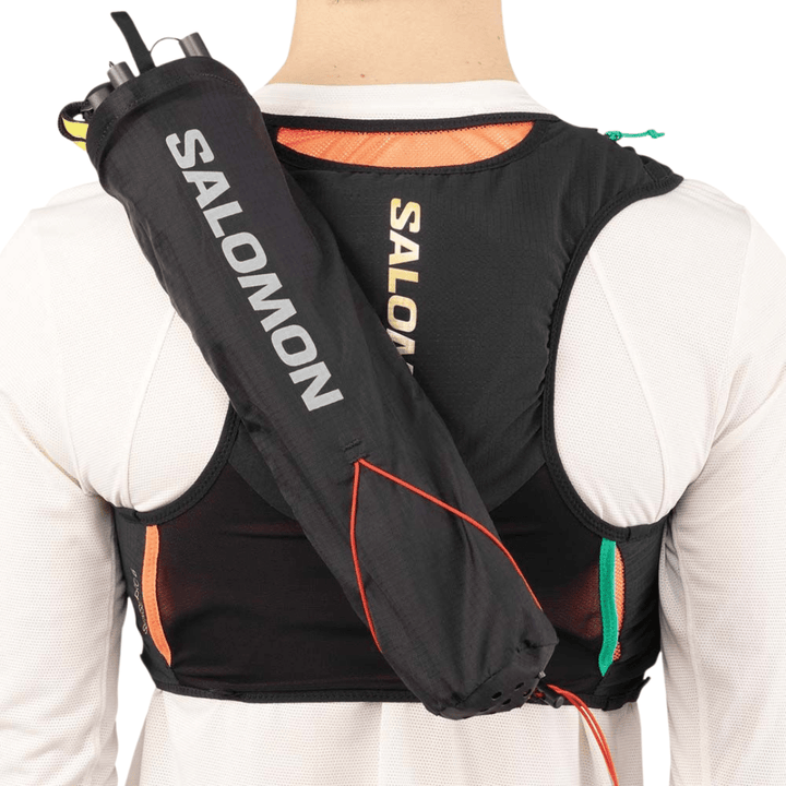 Salomon Sense Pro 6 Hydration Vest - Limited Edition - Black/Nasturtium/Dynasty Green - Run Vault